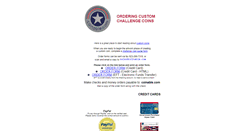 Desktop Screenshot of ordercustomcoins.com